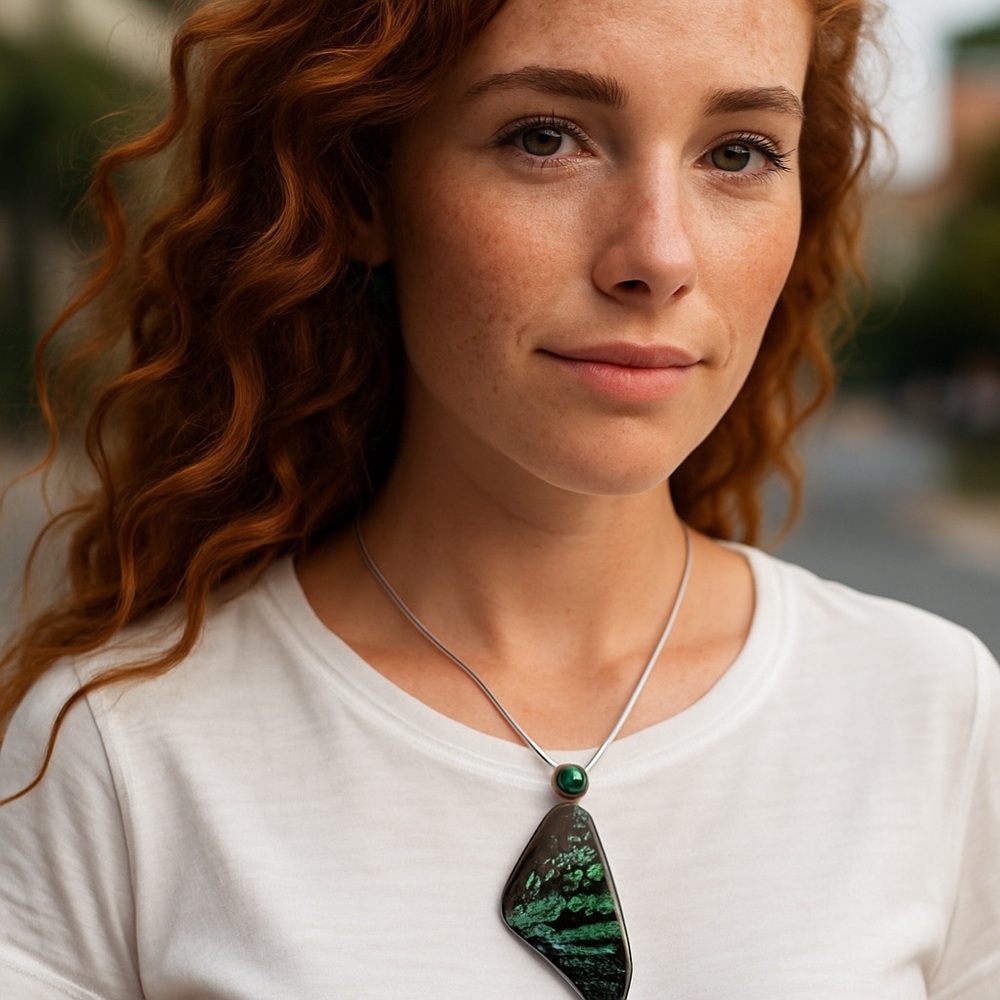 Fairy Wings, Real Butterfly Wing Pendant Sterling Chain